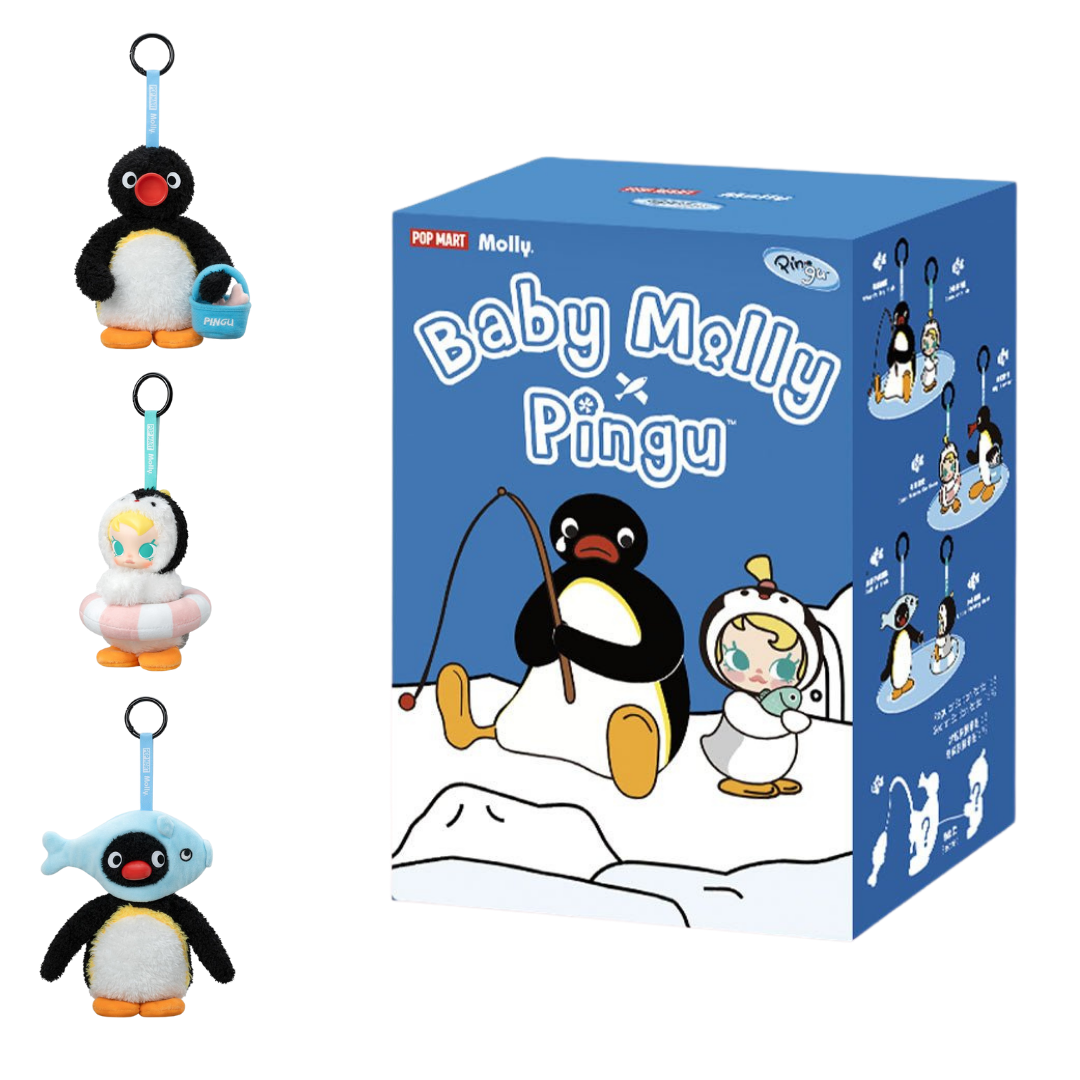 POP MART BABY MOLLY X PINGU HAPPY FISHING SÜRPRİZ KUTU SERİSİ