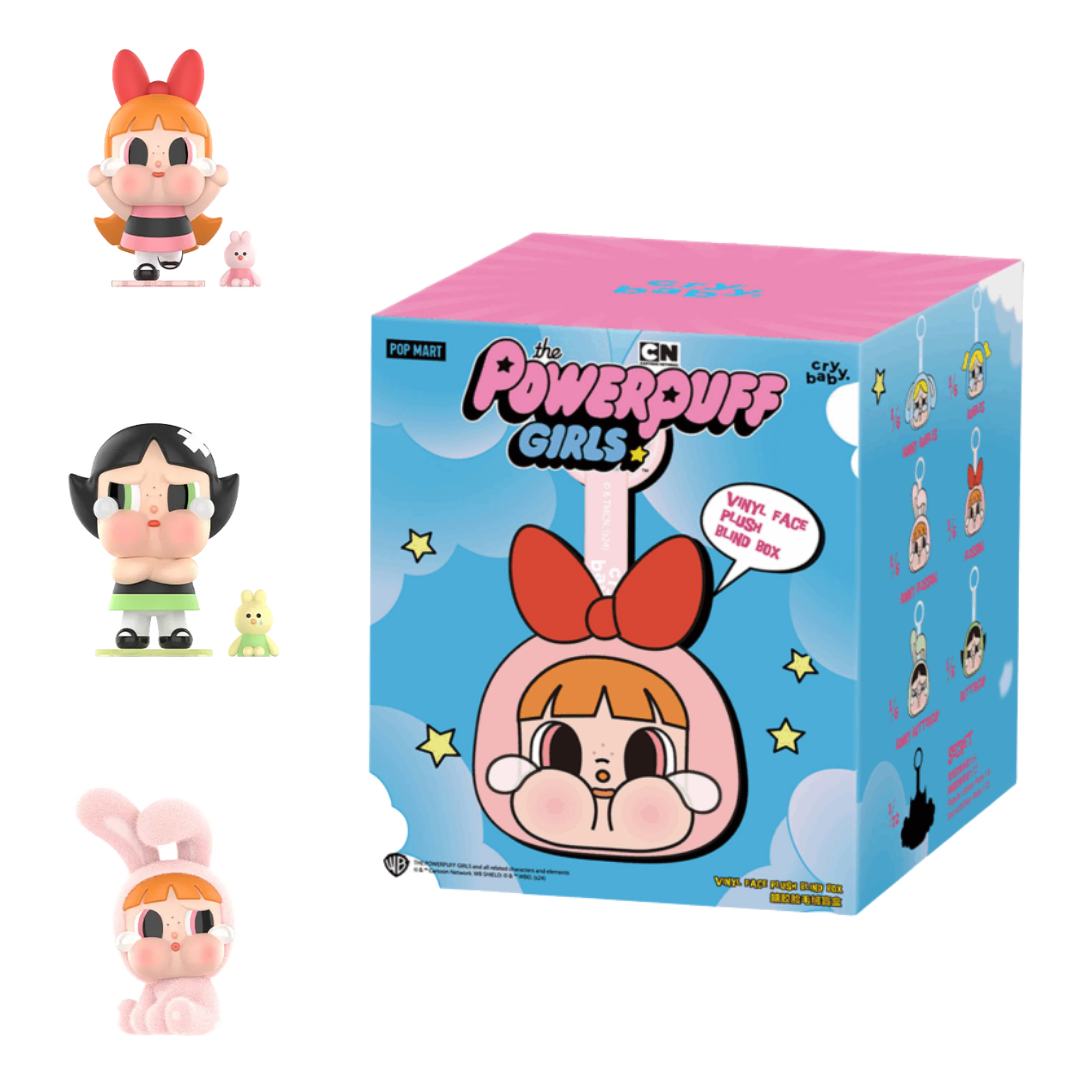 POP MART CRYBABY POWERPUFF GIRLS SÜRPRİZ KUTU SERİSİ