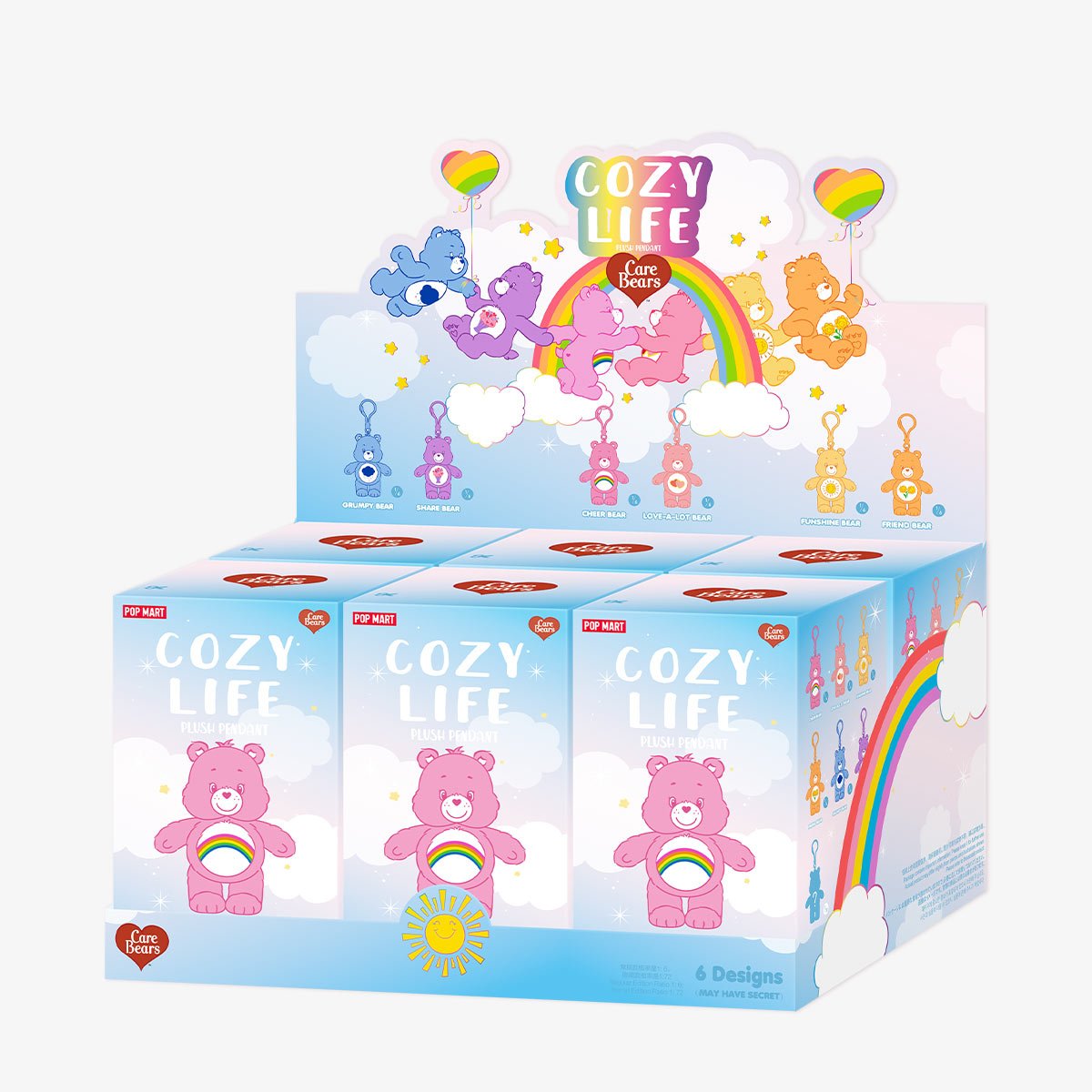 POP MART CARE BEARS COZY LIFE SÜRPRİZ KUTU SERİSİ - Termos Türkiye - Figüran