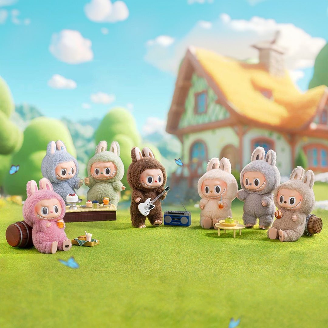 POP MART LABUBU THE MONSTERS TASTY MACARONS SESAME BEAN FİGÜR - Termos Türkiye -