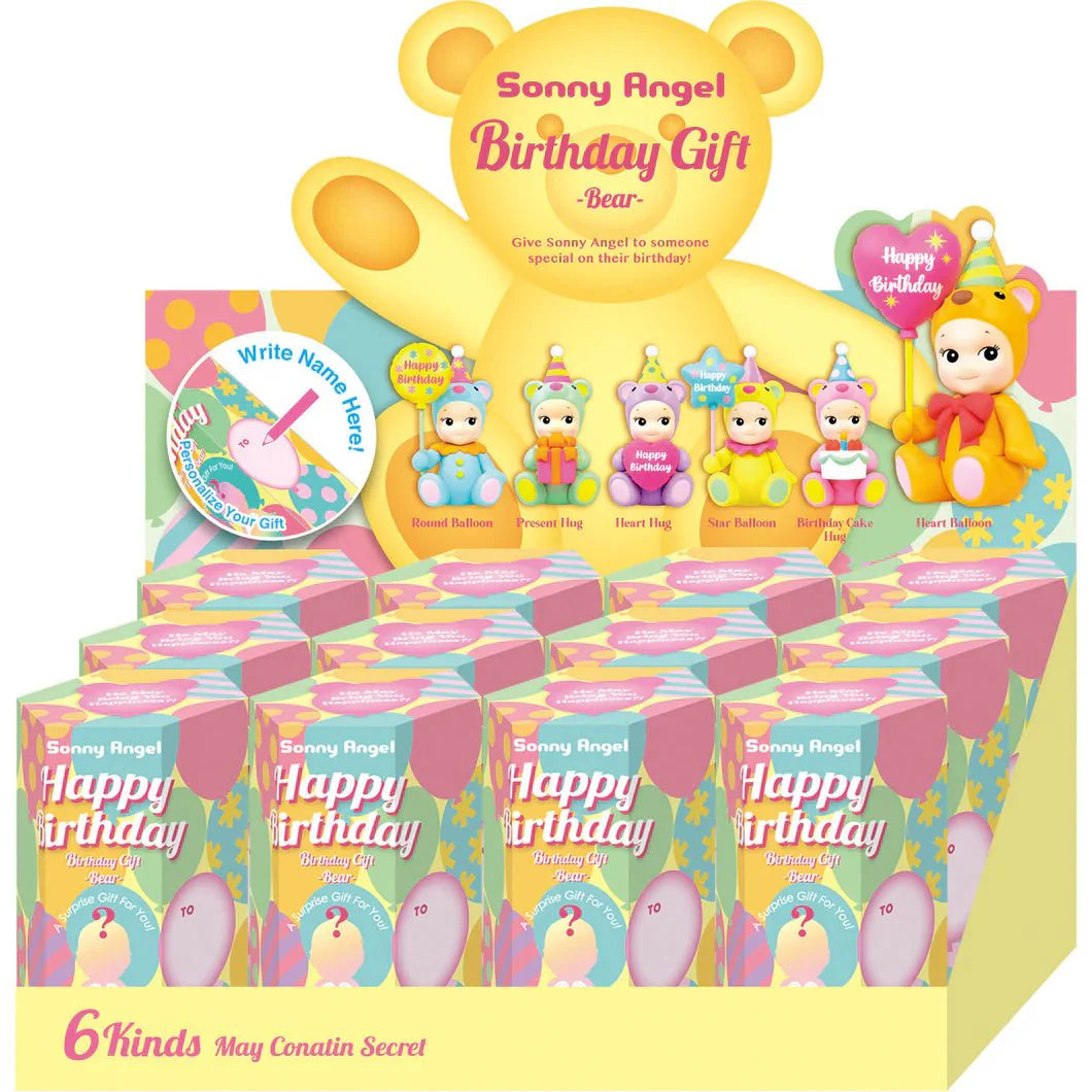 SONNY ANGEL BIRTHDAY GIFT BEAR SERİSİ - Termos Türkiye -