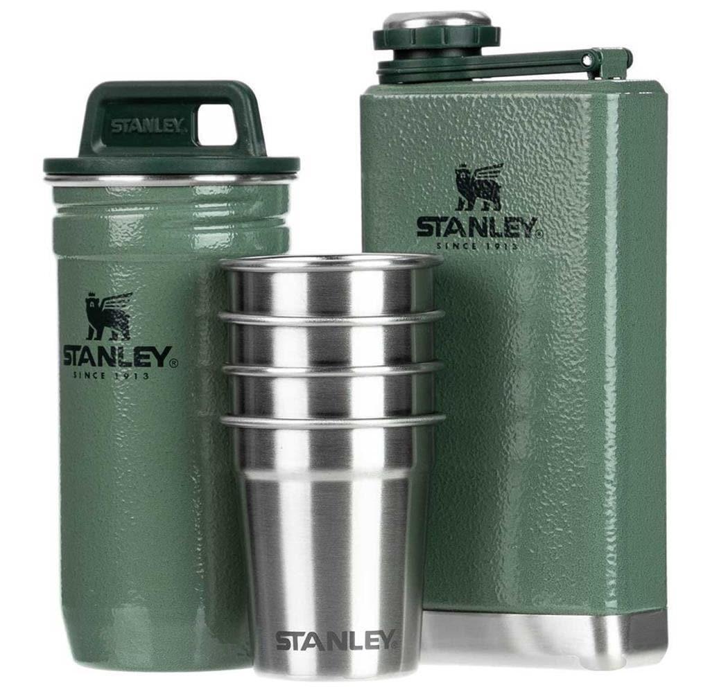 STANLEY ADVENTURE MATARA + SHOT BARDAK SET (ÇELİK) - Termos Türkiye -
