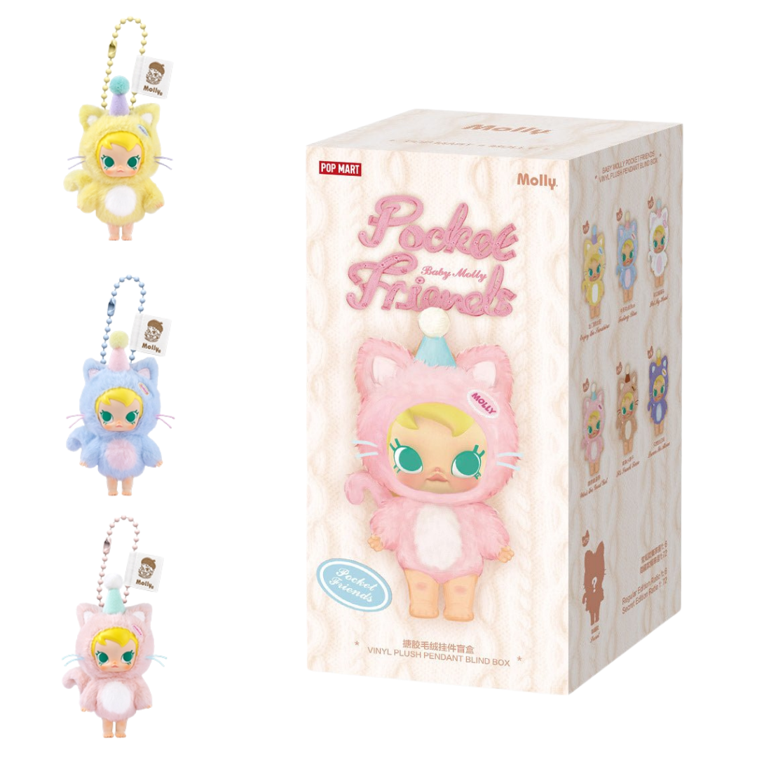 POP MART BABY MOLLY POCKET FRIENDS SÜRPRİZ KUTU SERİSİ