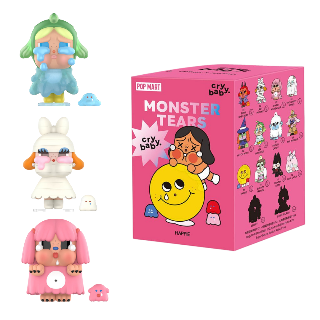 POP MART CRYAGAIN MONSTER TEARS SÜRPRİZ KUTU SERİSİ