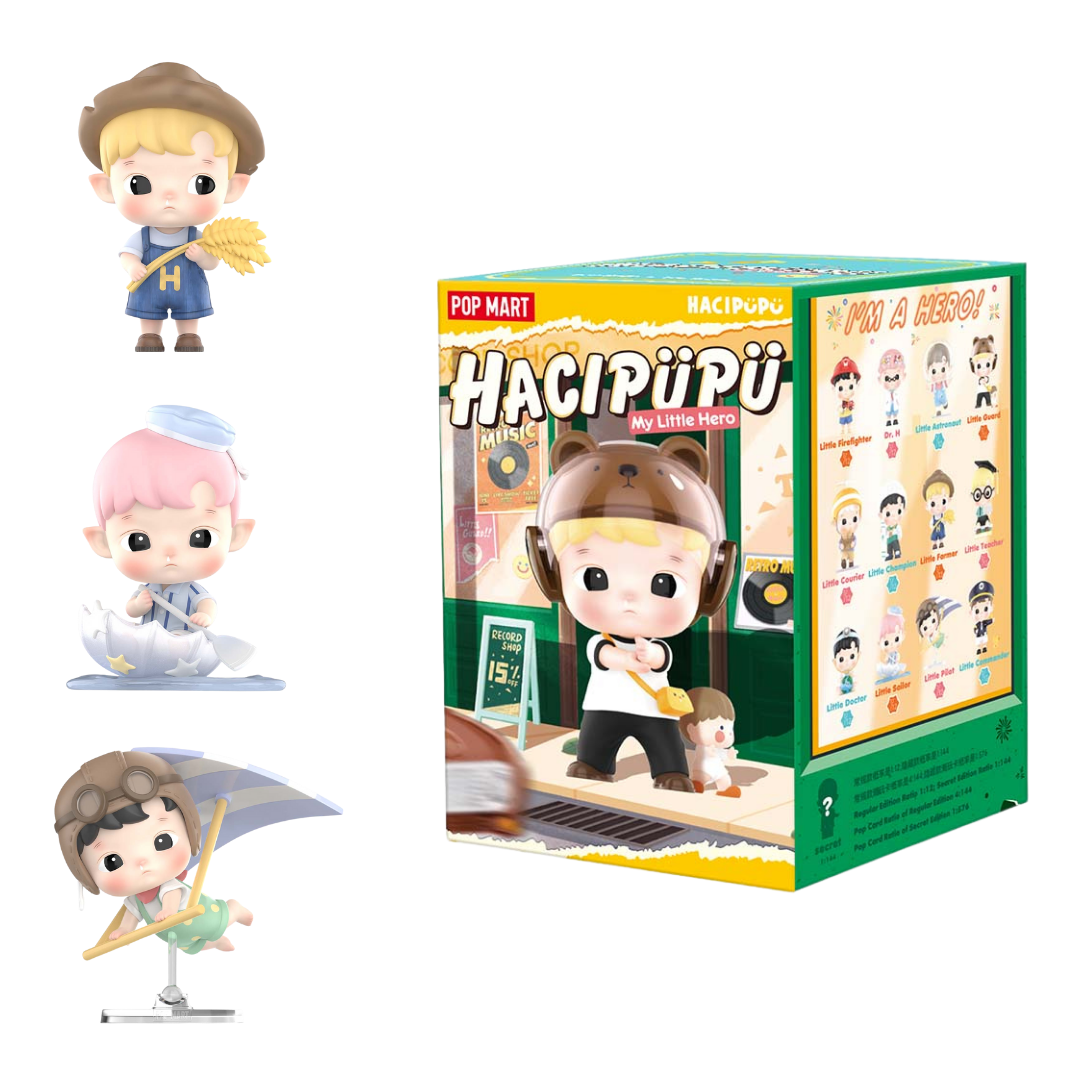 POP MART HACIPUPU MY LITTLE HERO SÜRPRİZ KUTU SERİSİ