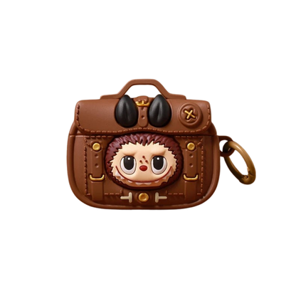 POP MART LABUBU DERİ ÇANTA STİLİ AIRPODS KILIFI