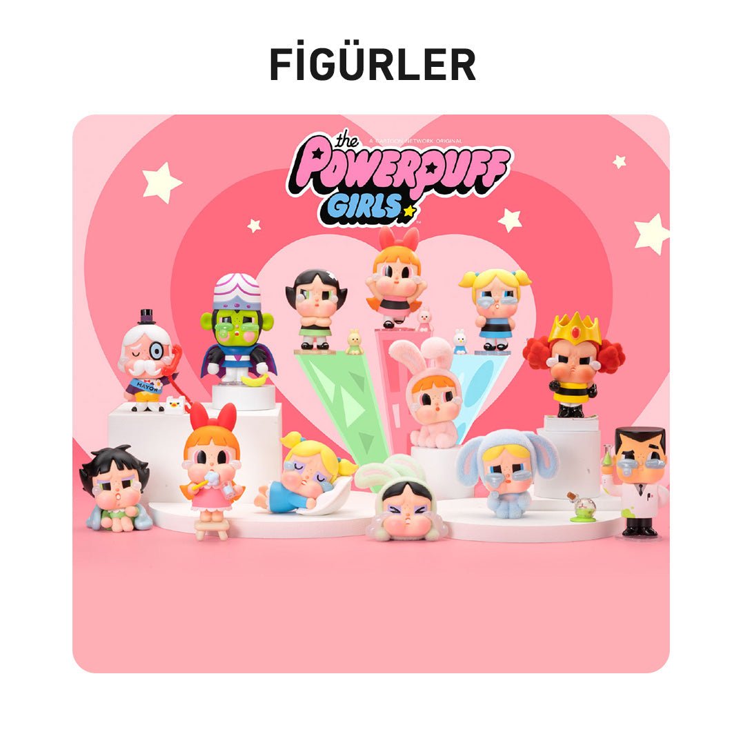 POP MART CRYAGAIN CRYBABY x POWERPUFF GRILS SÜRPRİZ KUTU SERİSİ - Termos Türkiye - 