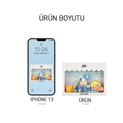 POP MART CRYAGAIN SAD CLUB SÜRPRİZ KUTU SERİSİ - Termos Türkiye - 