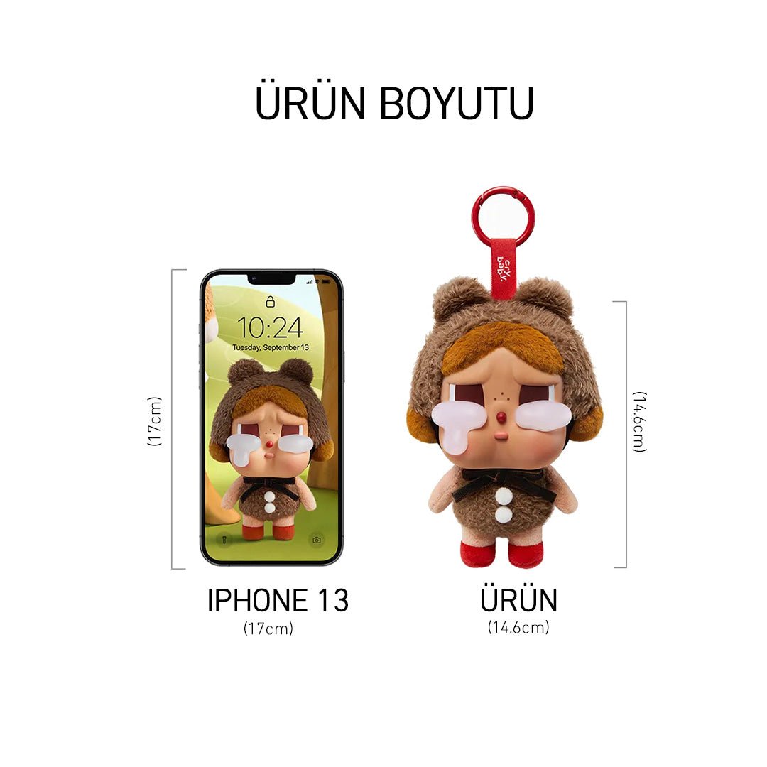 POP MART CRYBABY CRYING AGAIN SÜRPRİZ KUTU SERİSİ YÜZ PELUŞ FİGÜR - Termos Türkiye - 