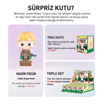 POP MART HACIPUPU MY LITTLE HERO SÜRPRİZ KUTU SERİSİ - Termos Türkiye - 