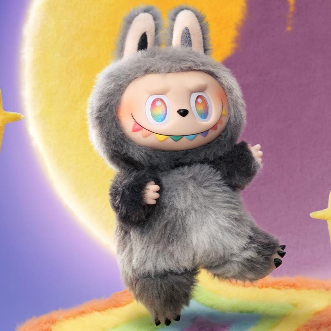 POP MART LABUBU THE MONSTERS BIG INTO ENERGY ID (GİZLİ VERSİYON) PELUŞ FİGÜR - Termos Türkiye - 