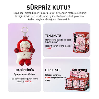 POP MART SKULLPANDA WINTER SYMPHONY SÜRPRİZ KUTU SERİSİ - Termos Türkiye - Figüran