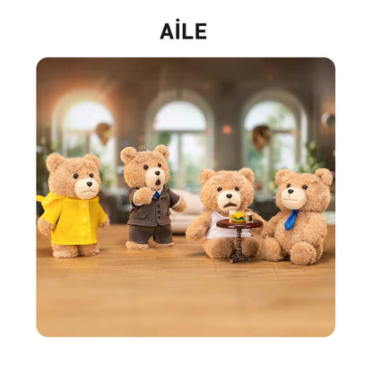 POP MART TED2 TEDDY BEAR ACTION SÜRPRİZ KUTU SERİSİ - Termos Türkiye - 