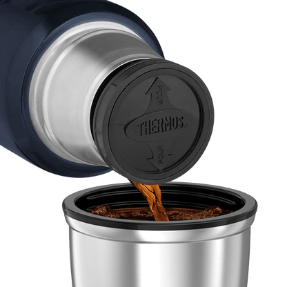 THERMOS ÇELİK LACİVERT 1.2L - Termos Türkiye - Termos